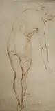 Coloured by William Dring, pencil, sold Jun 2021