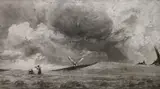 Mezzotint by Frank Short, pencil, sold Jun 2021