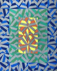Colour Space by Donald Smith, oil on linen, sold Jun 2021