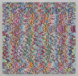 Chroma-flirt no.65, 2019 acrylic by Maibritt Ulvedal Bjelke, acrylic, offered Jun 2021