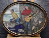 1991 by Laetitia Yhap, oil on board, offered Jun 2021