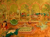 The bead dancers by Anne Dunbar Graham, oil, offered Jun 2022