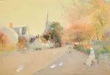Walkers, Harrogate by Thomas Mackay, watercolour, offered Jun 2022