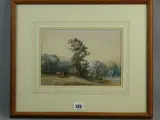 Untitled by Thomas Baker, 1834, watercolour, sold Oct 2016