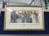 signed print by Eley David, print, sold Jan 2015