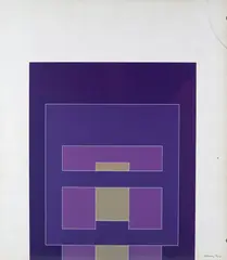 Untitled by Robyn Denny, Screenprint, sold Dec 2015