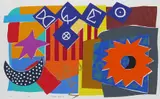 Air Signed, titled, dated ‘88 and numbered 1/10 Screenprint 50.5 x 80cm ++Good condition by Alastair Mack, Screenprint, sold Dec 2015