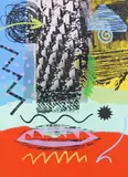 Searing, Shearing Signed, titled, dated ‘91 and numbered 20/20 Screenprint 54 x 39cm ++Good condition by Susie Paterson, Screenprint, offered Dec 2015