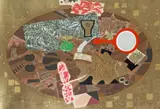 Fish, dragonfly and mirror Signed, titled and numbered 45/50 Screenprint 66 x 94cm ++Good condition by William Hunter Littlejohn, Screenprint, offered Dec 2015