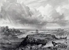 After John Constable R.A by David Lucas, Mezzotint, sold Dec 2015