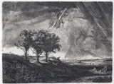Untitled by Capt. William E. Baillie, Etching, sold Dec 2015