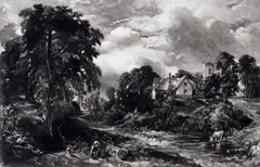 After John Constable R.A by David Lucas, Mezzotint, sold Dec 2015