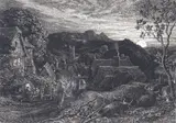 The Bellman by Samuel Palmer, Etching, from an impression of, sold Dec 2015