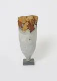 A narrow based stoneware sculpture by Robin Welch, sculpture, sold Nov 2015