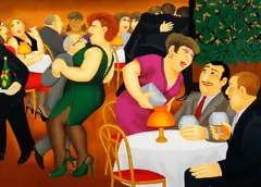 'Manipulators' by Beryl Cook, sold Oct 2012