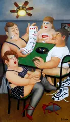 'Ladies Who Lunch' by Beryl Cook, sold Oct 2012