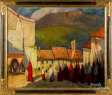 Untitled by C. Yarnall Abbott, oil on canvas, sold May 2019