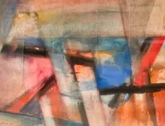 Untitled PTP243 by Michael Loew, 1970, watercolor, sold Mar 2022