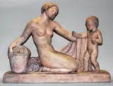 Fructidor by Paul Traverse, Épreuve en terre cuite signée, sold Mar 2014