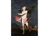 Amor by Domenico Guidobono, oil on canvas, offered Jun 2025