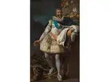 Portrait Heinrich iv, die Hydra Besiegend by Jean-Baptiste Marechal, oil on canvas, offered Jul 2018