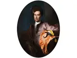 Portrait Eines Edelmannes by Charles André van Loo, oil on canvas, offered Mar 2024