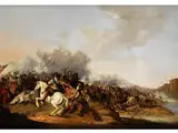 Schlachtengemälde by Jan Baptist Weenix, 1621 Amsterdam – um 1665, oil on canvas, sold Dec 2018