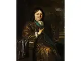 Portrait Eines Eleganten Herren by Carel de Moor, 1656 – 1738, oil on canvas, sold Sep 2018
