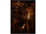 Martyrium des Heiligen Bartholomäus by Camillo Procaccini und Mitarbeiter, oil on canvas, sold Sep 2017