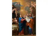 Die Heilige Familie by Philippe de Champaigne, oil on canvas, offered Dec 2018