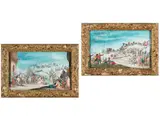 Kreuzigung Christi by Johann Ignaz Hess, gouache, offered Mar 2021