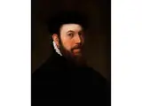 Herrenbildnis by auch „Antonis Moor van Dashorst“ Antonis Mor, oil, offered Jun 2016
