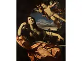 Magdalena by Guido Reni, oil on canvas, sold Apr 2018