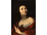 Die Heilige Apollonia by Carlo Francesco Nuvolone, oil on panel, offered Sep 2024