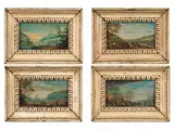 Die Vier Jahreszeiten by Louis Chalon, oil, sold Dec 2023