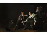 Interieur mit Galanter Gesellschaft by Anthonie Palamedesz., oil on panel, offered Sep 2018