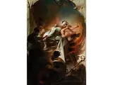 Martyrium Zweier Christlicher Heiliger by Johann Wolfgang Baumgartner, 1709 Ebbs & Tirol – 1761 Augsburg, oil on canvas, sold Jun 2016