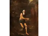 Der Heilige Onuphrius by Salvator Rosa, oil on canvas, offered Sep 2025