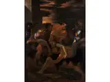 Jeremia Wird aus der Grube Gezogen by Salvator Rosa, oil on canvas, sold Sep 2025