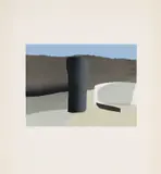 Heel Stone by Toni Onley, silkscreen on paper, sold Aug 2020