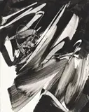 Sternsprung by Karl Otto Götz, 1995, Gouache auf Karton, sold May 2014