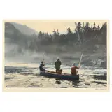 Guided Trip by Ogden Pleissner, Color lithograph on paper after an original watercolor, sold Oct 2023