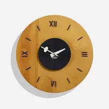 Wall clock, model 4758B by George Nelson & Associates, 1949, birch, lacquered wood, enameled aluminum, enameled steel, sold Aug 2022