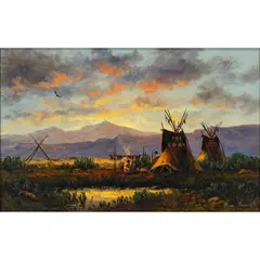 Untitled by Heinie Hartwig, oil on board, sold Jun 2024