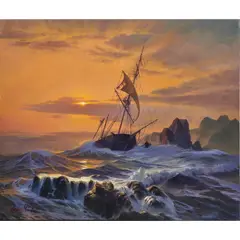 Untitled by Stephen Mirich, oil on canvas, sold Jun 2024