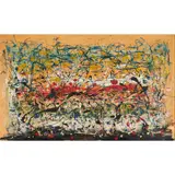 Untitled by Tancredi Parmiggiani, oil on board, sold Jun 2024