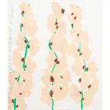 Wallflowers by Donald Sultan, 2007, watercolor, sold Jun 2024