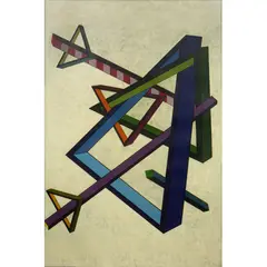 Untitled by Anthony Luzi, ink print, sold Jun 2024