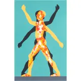 Male/Female by Jonathan Borofsky, 2000, lithograph in colors, sold Jun 2024