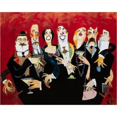 Untitled by Todd White, giclee with painted detail, sold Jun 2024